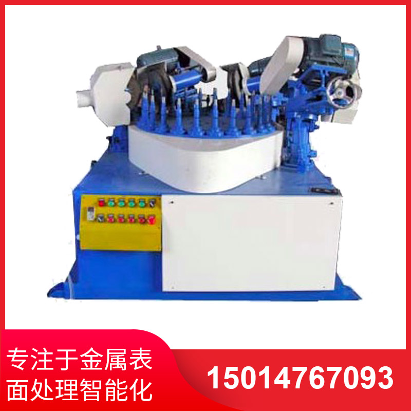 四磨頭間歇式圓盤抛光(guang)機