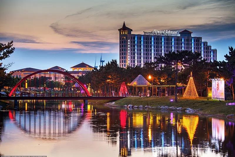 那香海景區的亱晚--流光溢綵 美輪(lun)美奐(huan)